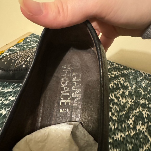 Rare Gianni Versace Medusa Head Studded Full grain Leather Loafers shoes - Picture 6 of 12